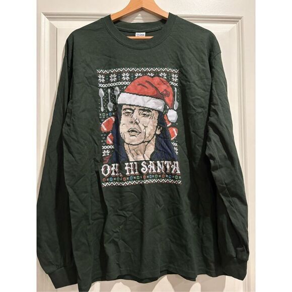 Oh Hi Santa Sweatshirt size Large - Picture 1 of 2